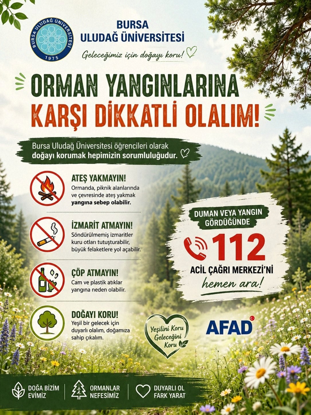 Güvenli Kampüs Temiz Gelecek
